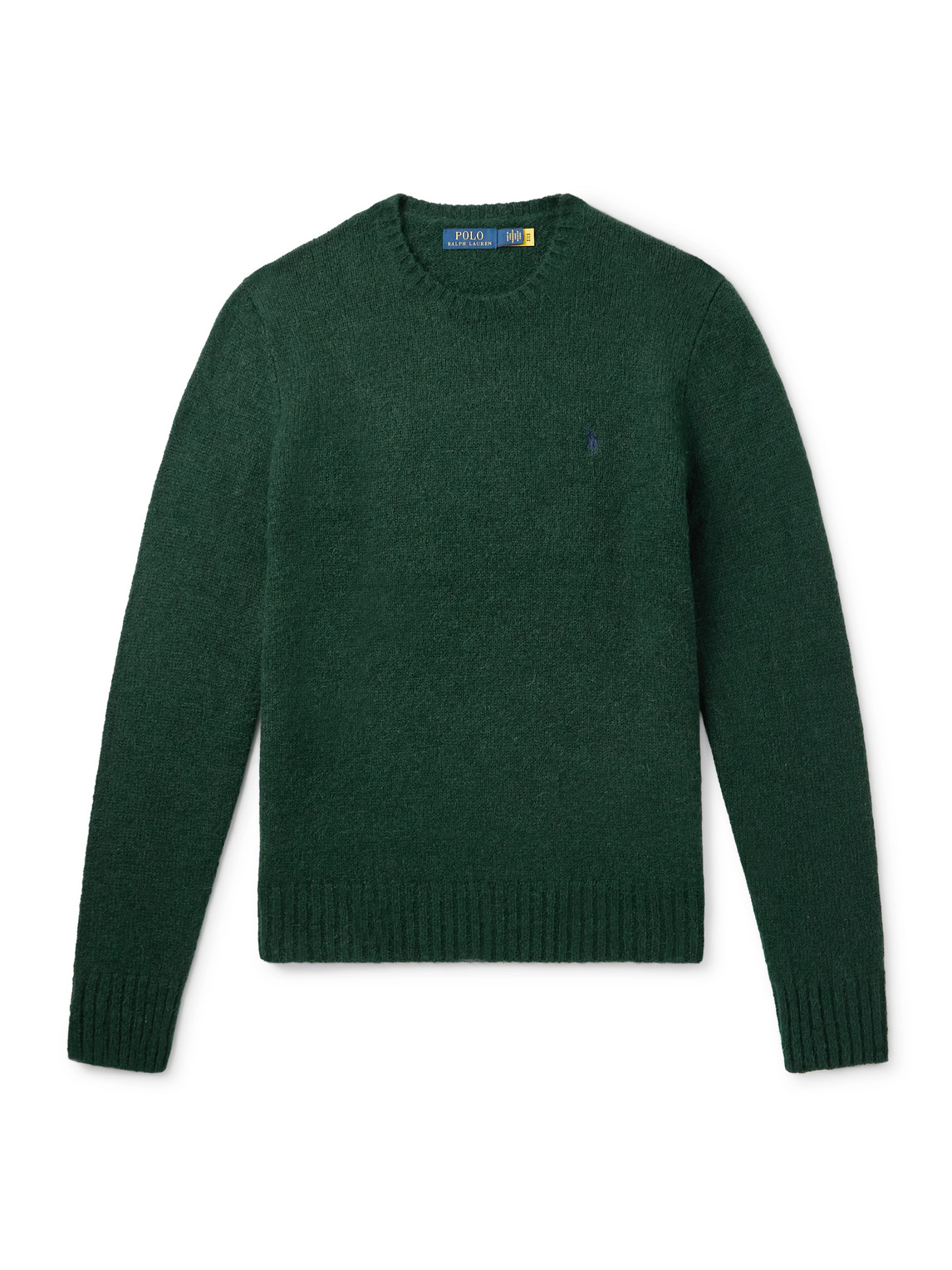 Polo Ralph Lauren - Logo-Embroidered Knitted Sweater - Men - Green - XL von Polo Ralph Lauren
