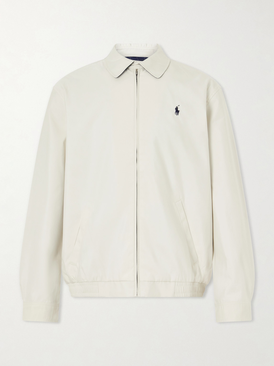Polo Ralph Lauren - Logo-Embroidered Shell Jacket - Men - Neutrals - M von Polo Ralph Lauren