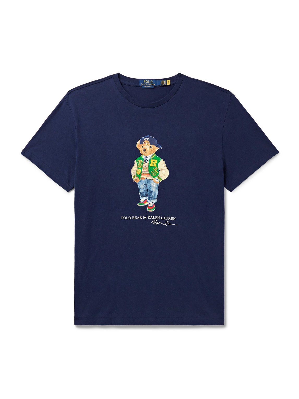 Polo Ralph Lauren - Logo-Print Cotton-Jersey T-Shirt - Men - Blue - XXL Polo Ralph Lauren - Logo-Print Cotton-Jersey T-Shirt - Men - Blue - XXL von Polo Ralph Lauren
