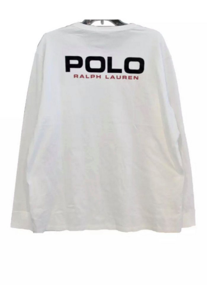 Polo Ralph Lauren Longsleeve Herren Pocket T-Shirt mit Big Logo – Classic Fit Großes Logo hinten,Brusttasche dezentem Branding von Polo Ralph Lauren