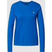 Polo Ralph Lauren Longsleeve mit Logo-Stitching in Royal, Größe S von Polo Ralph Lauren