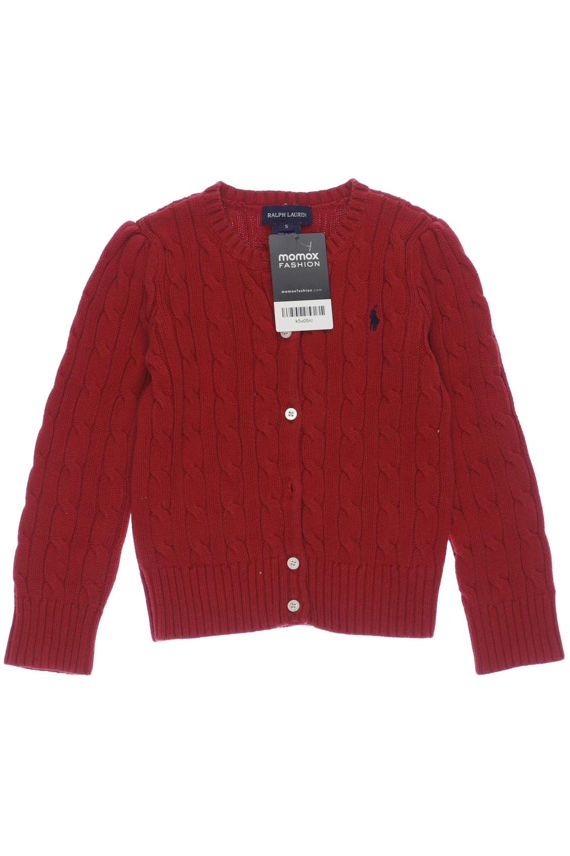 Polo Ralph Lauren Mädchen Strickjacke, rot von Polo Ralph Lauren