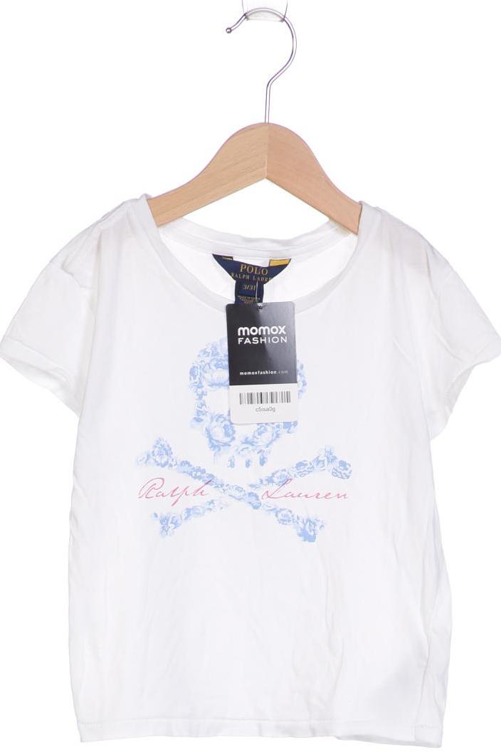 Polo Ralph Lauren Mädchen T-Shirt, weiß von Polo Ralph Lauren