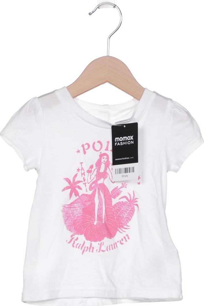 Polo Ralph Lauren Mädchen T-Shirt, weiß von Polo Ralph Lauren