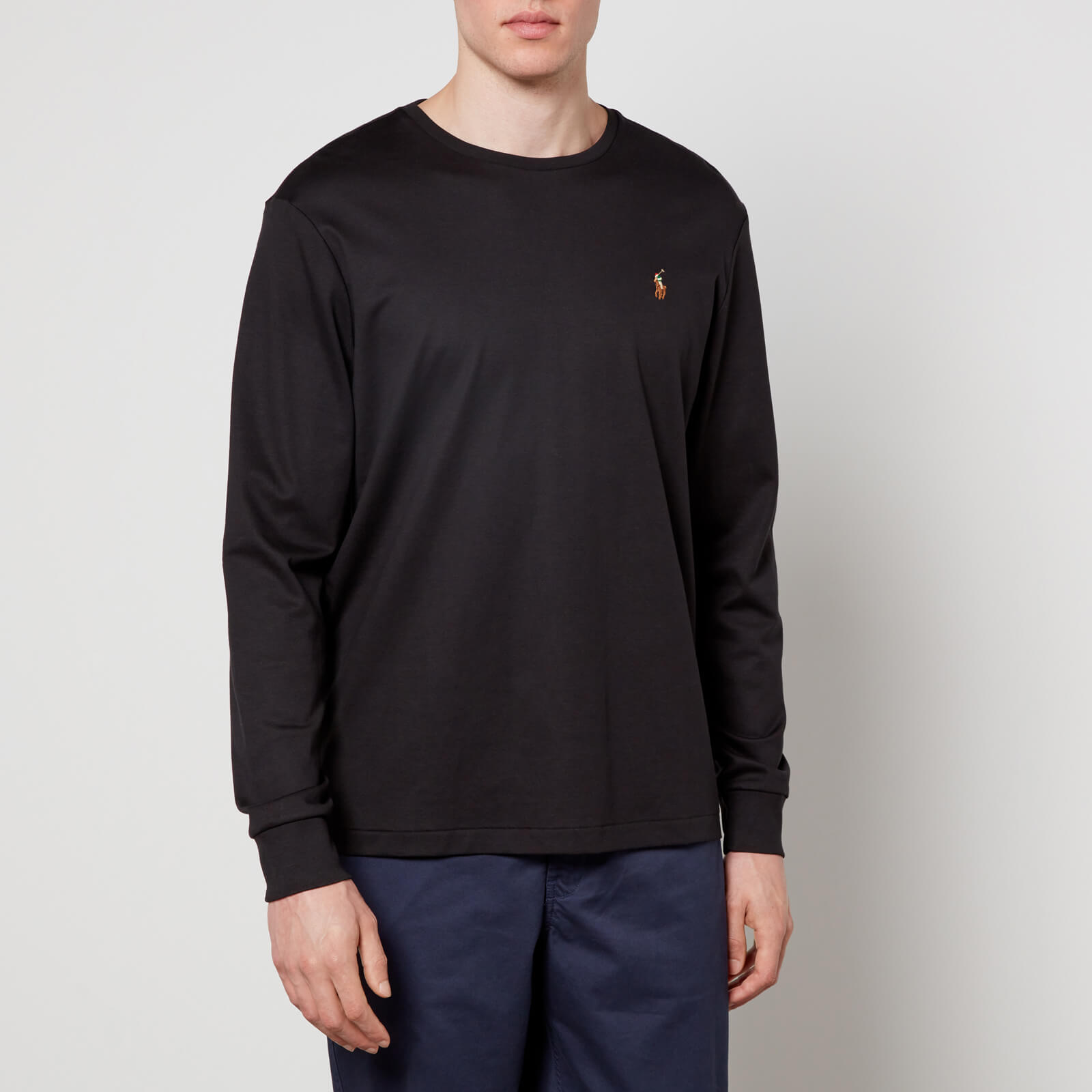 Polo Ralph Lauren Weiches Custom-Slim-Fit T-Shirt - Polo Black - L von Polo Ralph Lauren