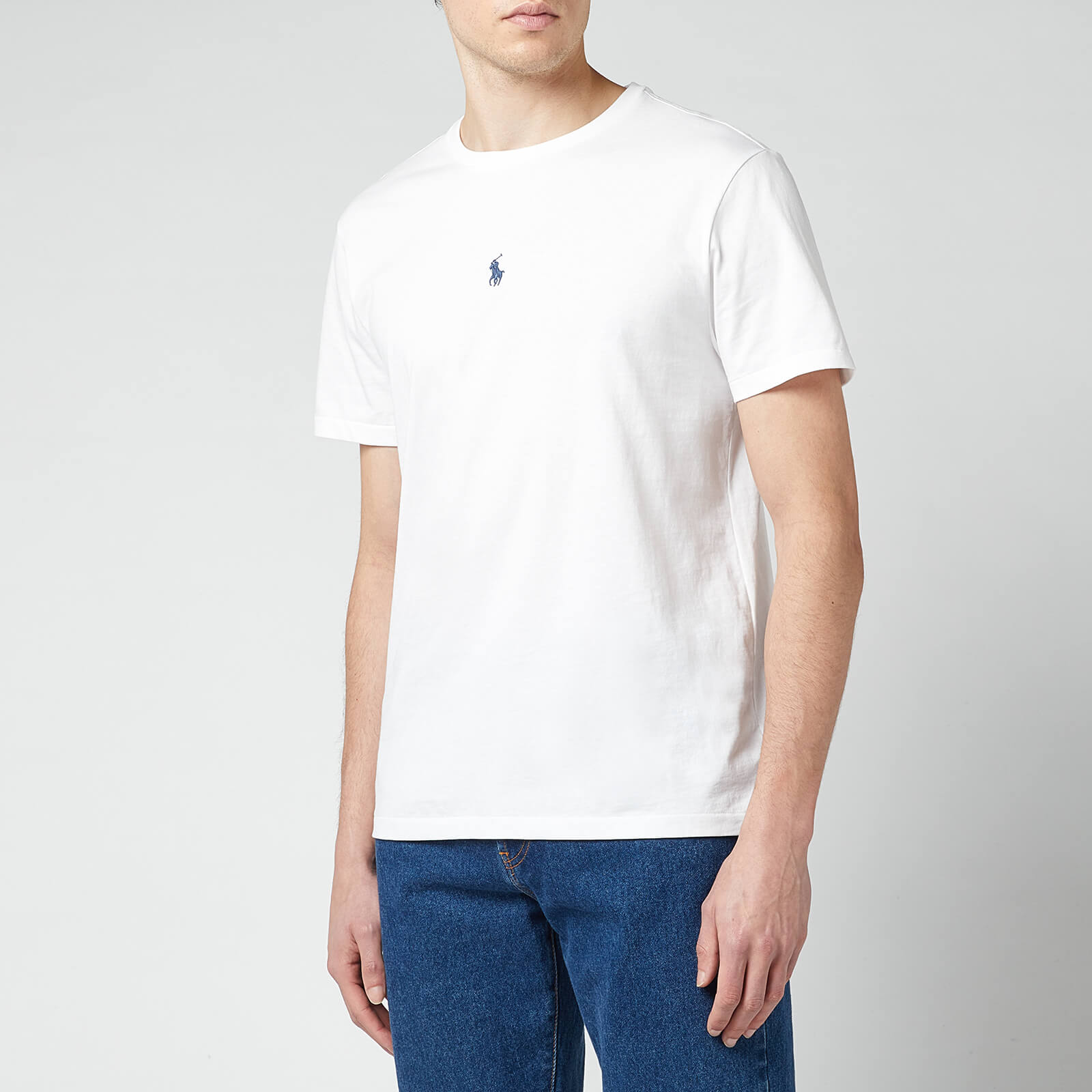 Polo Ralph Lauren Custom-Slim-Fit Jersey-T-Shirt - White - XXL von Polo Ralph Lauren