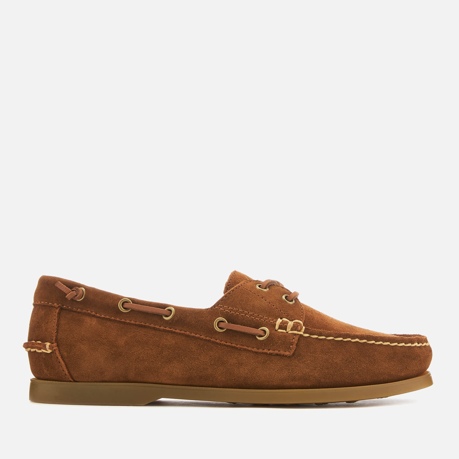 Polo Ralph Lauren Men's Merton Suede Boat Shoes - New Snuff - UK 7 von Polo Ralph Lauren