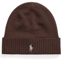 Polo Ralph Lauren Mütze aus maschinenwaschbarer Merinowolle in 0 von Polo Ralph Lauren