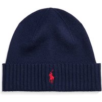 Polo Ralph Lauren Mütze aus maschinenwaschbarer Merinowolle in 0 von Polo Ralph Lauren