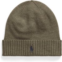 Polo Ralph Lauren Mütze aus maschinenwaschbarer Merinowolle in 0 von Polo Ralph Lauren