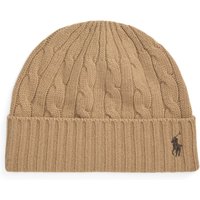 Polo Ralph Lauren Mütze mit Zopfstrickmuster aus einem Wollgemisch in 0 von Polo Ralph Lauren