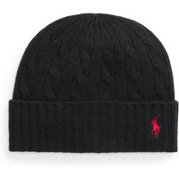 Polo Ralph Lauren Mütze mit Zopfstrickmuster aus einem Wollgemisch in 0 von Polo Ralph Lauren