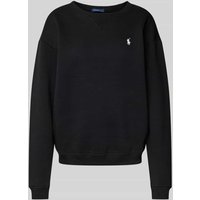 Polo Ralph Lauren Oversized Sweatshirt mit Logo-Stitching in Black, Größe S von Polo Ralph Lauren