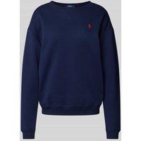 Polo Ralph Lauren Oversized Sweatshirt mit Logo-Stitching in Marine, Größe L von Polo Ralph Lauren