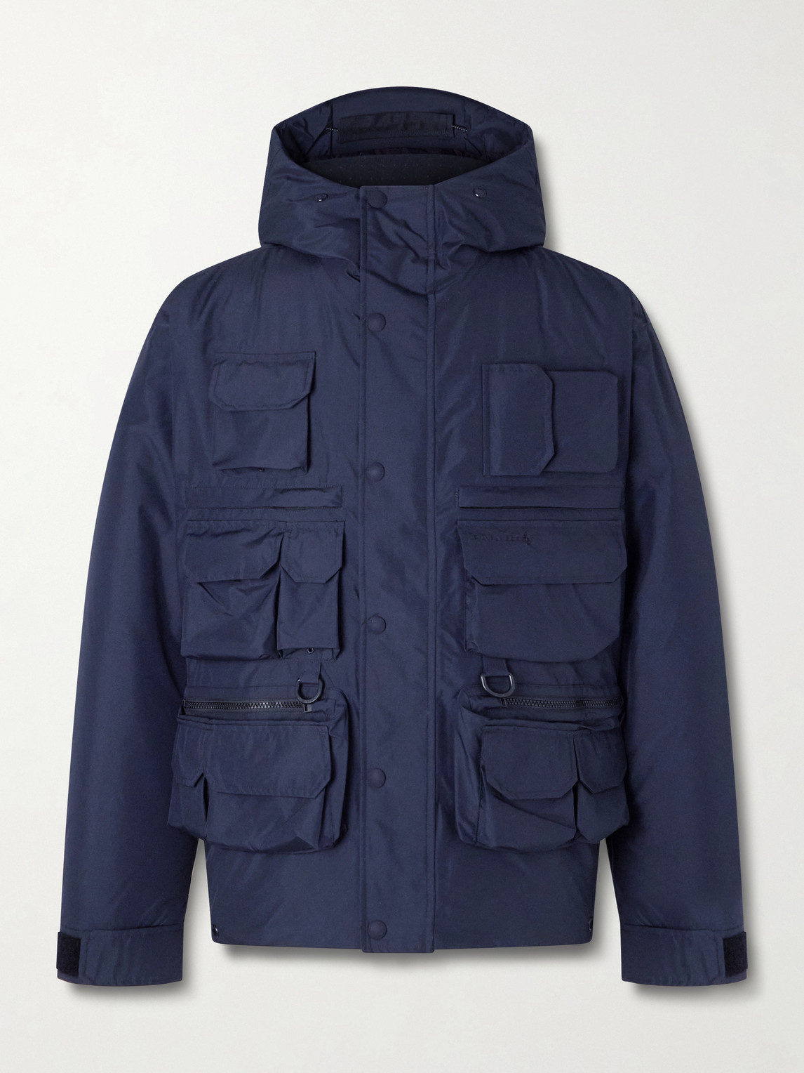 Polo Ralph Lauren - Padded Shell Hooded Field Jacket - Men - Blue - L von Polo Ralph Lauren