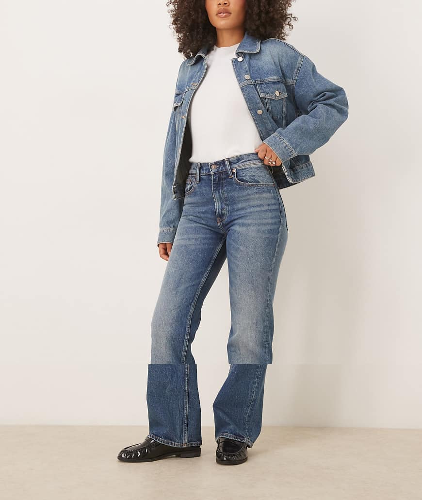 Polo Ralph Lauren - Peoria - Five-Pocket-Schlagjeans in verwaschenem Mittelblau von Polo Ralph Lauren