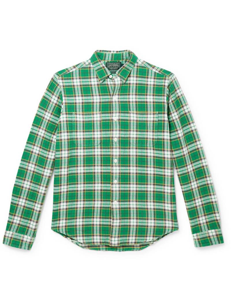 Polo Ralph Lauren - Polo Country Checked Cotton-Flannel Shirt - Men - Green - XS Polo Ralph Lauren - Polo Country Checked Cotton-Flannel Shirt - Men - Green - XS von Polo Ralph Lauren