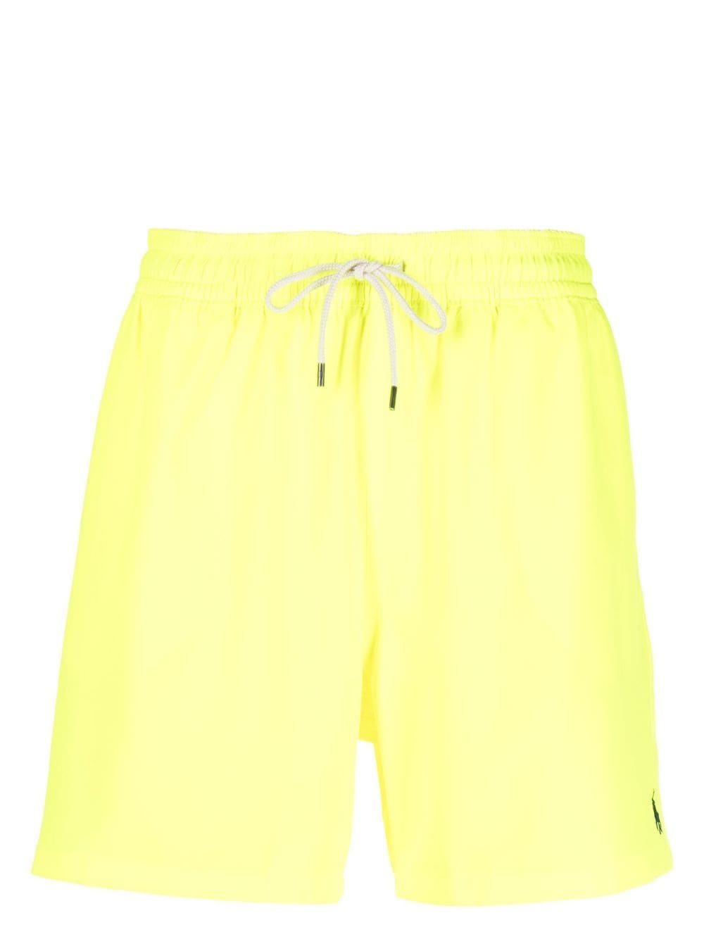 Polo Ralph Lauren Badeshorts mit Polo Pony - Gelb von Polo Ralph Lauren