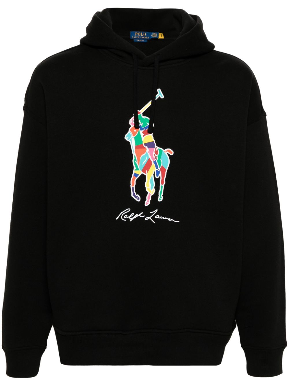 Polo Ralph Lauren Hoodie mit Polo Pony-Print - Schwarz von Polo Ralph Lauren