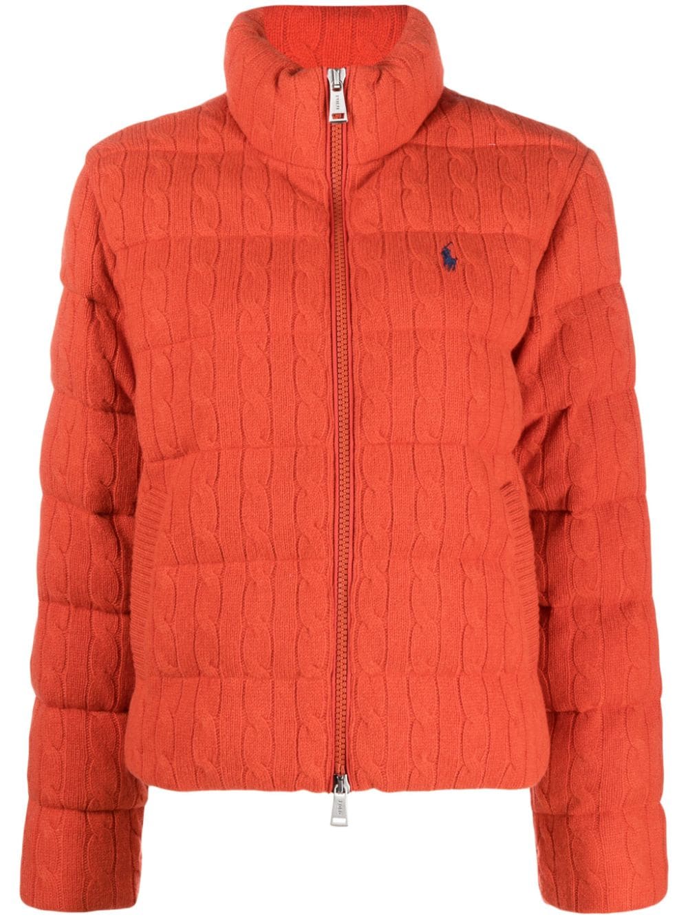 Polo Ralph Lauren Gesteppte Jacke mit Polo Pony - Rot von Polo Ralph Lauren