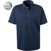 Polo Ralph Lauren Herren Polo-Shirt blau Baumwoll-Jersey von Polo Ralph Lauren