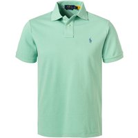Polo Ralph Lauren Herren Polo-Shirt grün Baumwoll-Piqué Slim Fit von Polo Ralph Lauren