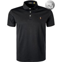 Polo Ralph Lauren Herren Polo-Shirt schwarz Baumwoll-Jersey von Polo Ralph Lauren