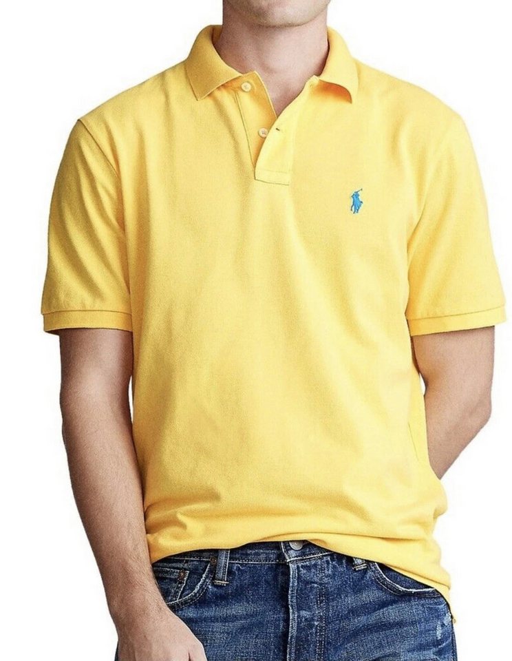 Polo Ralph Lauren Poloshirt Herren Hemd Custom Slim Fit Polohemd L Sofort authentifizierbar durch QR-Code über das Ralph Lauren System von Polo Ralph Lauren