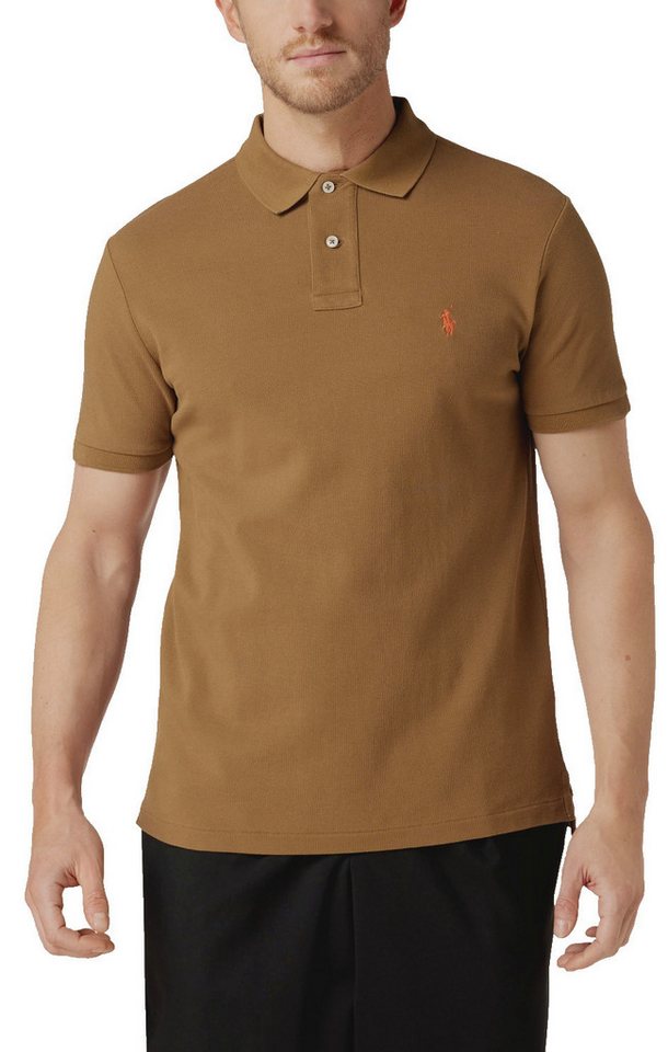 Polo Ralph Lauren Poloshirt Herren Polohemd Custom Slim Fit Pony Sofortige Authentifizierung über das Ralph Lauren-System möglich von Polo Ralph Lauren