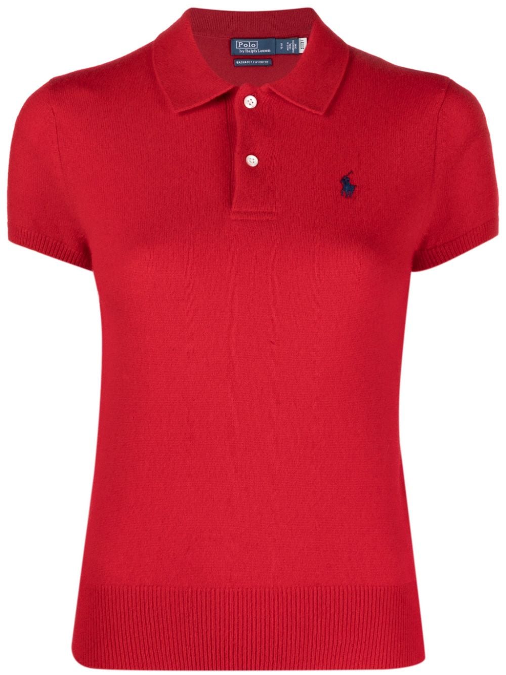 Polo Ralph Lauren Poloshirt aus Kaschmir - Rot von Polo Ralph Lauren