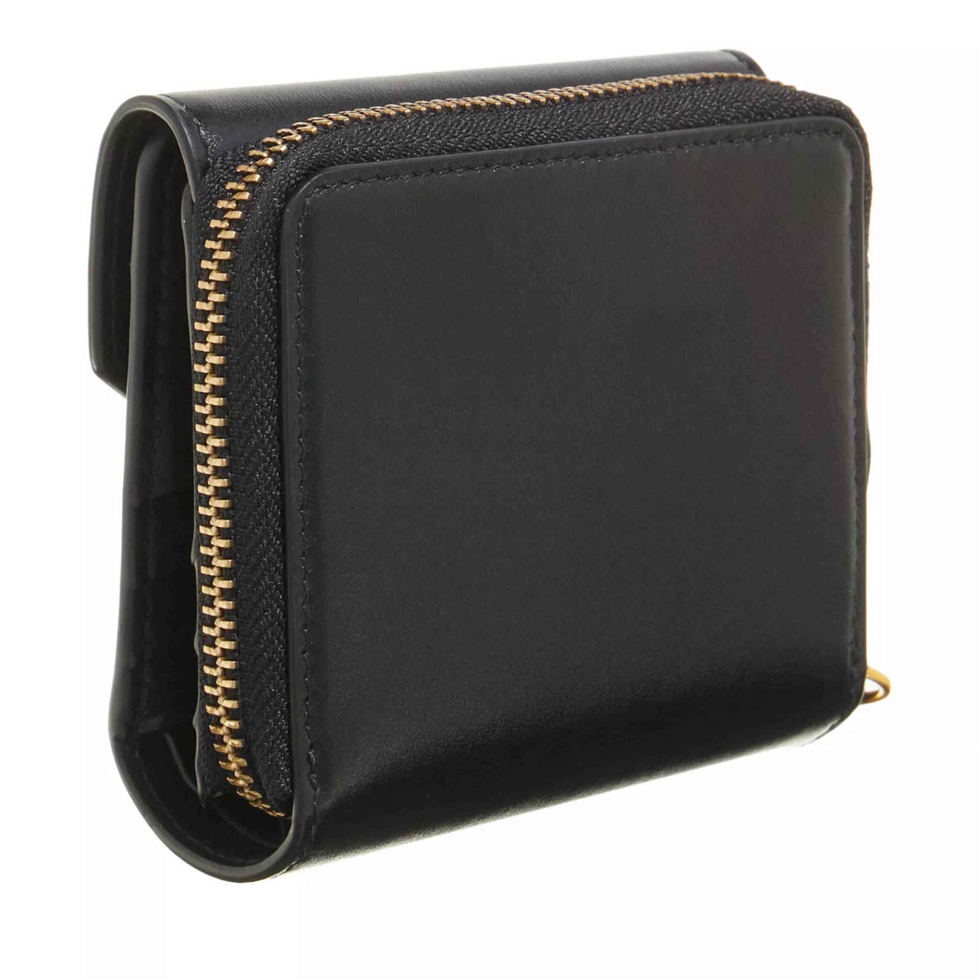 Polo Ralph Lauren Portemonnaie - Compact Wallet Small - Gr. unisize - in Schwarz - für Damen von Polo Ralph Lauren