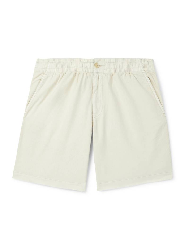 Polo Ralph Lauren - Prepster Straight-Leg Mineral-Dyed Cotton Oxford Shorts - Men - Neutrals - XS Polo Ralph Lauren - Prepster Straight-Leg Mineral-Dyed Cotton Oxford Shorts - Men - Neutrals - XS von Polo Ralph Lauren