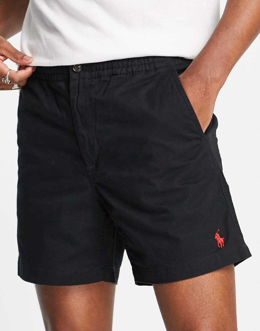 Polo Ralph Lauren - Prepster - Twill-Shorts in Schwarz mit Markenlogo Polo Ralph Lauren - Prepster - Twill-Shorts in Schwarz mit Markenlogo von Polo Ralph Lauren
