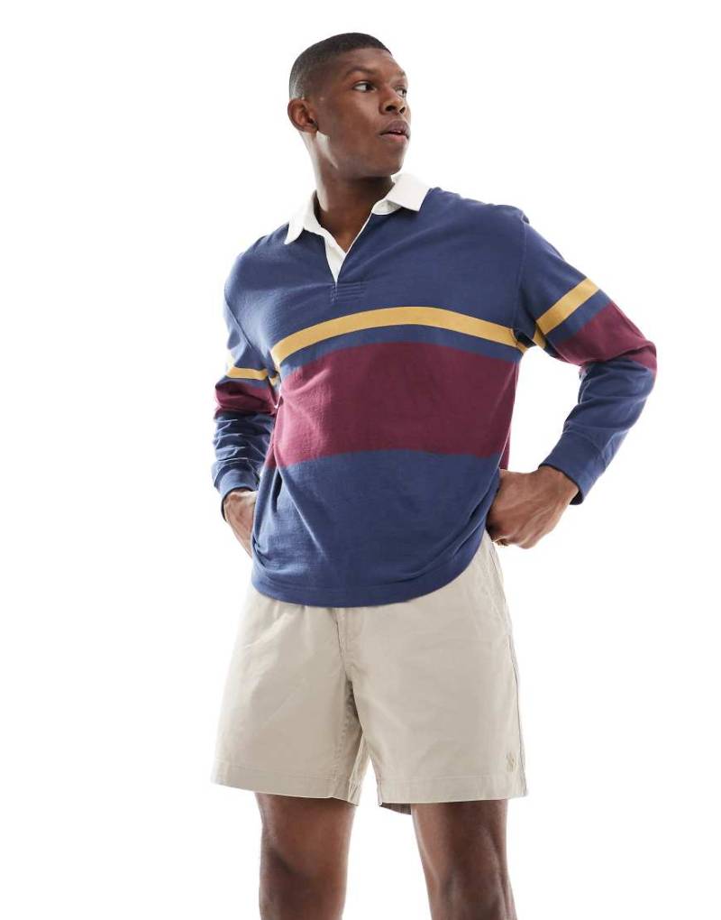 Polo Ralph Lauren - Prepsters - Shorts aus elastischem Twill in Beige mit Markenlogo-Braun von Polo Ralph Lauren