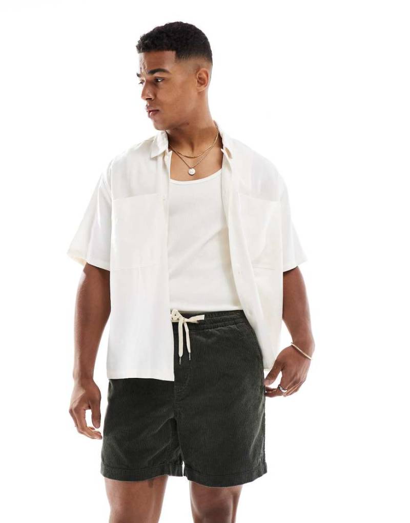 Polo Ralph Lauren - Prepsters - Shorts in Anthrazit mit flacher Vorderseite-Grau von Polo Ralph Lauren