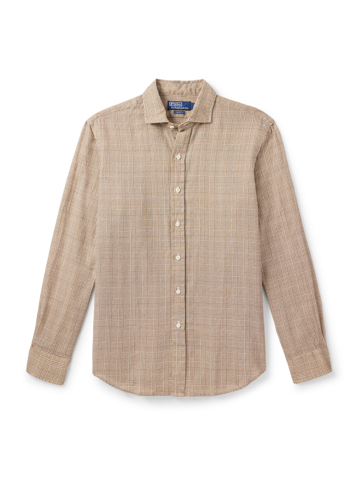 Polo Ralph Lauren - Prince of Wales Checked Cotton Shirt - Men - Neutrals - XXL von Polo Ralph Lauren