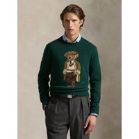 Polo Ralph Lauren Pullover aus Baumwolle mit Polo Bear-Aufnäher in XL von Polo Ralph Lauren
