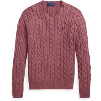 Polo Ralph Lauren Pullover aus Baumwolle mit Zopfstrickmuster und Logo-Stickerei in M Polo Ralph Lauren Pullover aus Baumwolle mit Zopfstrickmuster und Logo-Stickerei in M von Polo Ralph Lauren