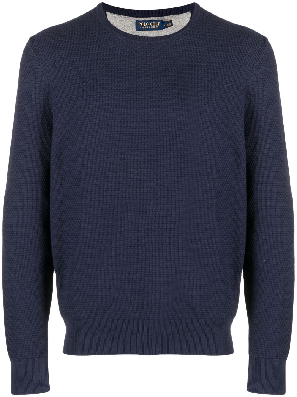 Polo Ralph Lauren Pullover mit Waffelstrick-Muster - Blau von Polo Ralph Lauren