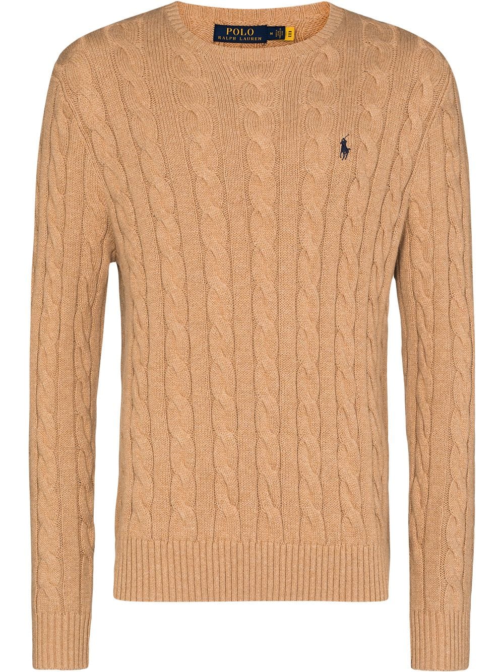 Polo Ralph Lauren Pullover mit Zopfmuster - Braun von Polo Ralph Lauren