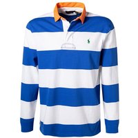 Polo Ralph Lauren Herren Pullover blau Baumwolle Gestreift Classic Fit von Polo Ralph Lauren