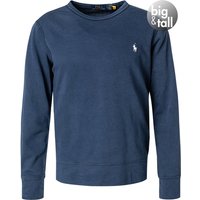 Polo Ralph Lauren Herren Pullover blau Baumwolle unifarben von Polo Ralph Lauren