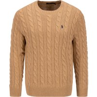 Polo Ralph Lauren Herren Pullover braun Baumwolle unifarben von Polo Ralph Lauren