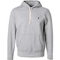 Polo Ralph Lauren Herren Hoodie grau Baumwolle unifarben von Polo Ralph Lauren