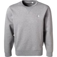 Polo Ralph Lauren Herren Sweatshirt grau Baumwolle unifarben von Polo Ralph Lauren