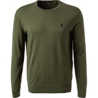 Polo Ralph Lauren Herren Pullover grün unifarben Slim Fit Polo Ralph Lauren Herren Pullover grün unifarben Slim Fit von Polo Ralph Lauren