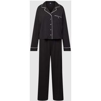 Polo Ralph Lauren Pyjama mit Label-Stitching in Black, Größe L von Polo Ralph Lauren