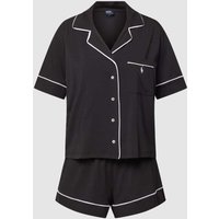 Polo Ralph Lauren Pyjama mit Label-Stitching in Black, Größe XXL von Polo Ralph Lauren