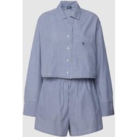 Polo Ralph Lauren Pyjama mit Streifenmuster in Marine, Größe L von Polo Ralph Lauren