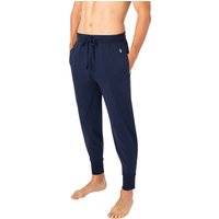 Polo Ralph Lauren Herren Pyjamahose blau Jersey-Baumwolle unifarben von Polo Ralph Lauren